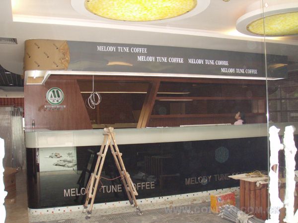 深圳名顿咖啡餐厅装修现场