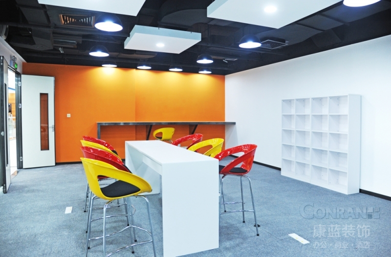 TCL通讯科技大厦写字楼装修图书阅览室