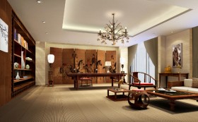 深圳财富大厦私人藏品展厅装饰设计