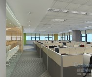 塔塔集团深圳公司开敞办公区设计