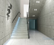 昆明康捷生物科技办公楼楼梯间设计
