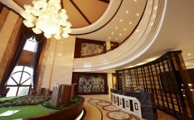 广西天隆地产三千海项目售楼处装饰工程