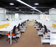 TCL通讯科技大厦写字楼装修二层办公区间