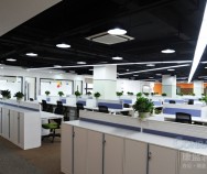 TCL通讯科技大厦写字楼装修三层大办公区域