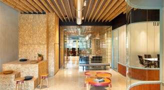  办公室设计色彩分布技巧分享！墙面、地上、天花板这样运用颜色准没错！