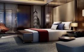 酒店房间现代轻奢风格如何设计装修?