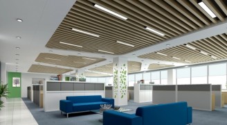 办公大楼设计装修，如何实现建筑、室内、灯光、建材等一体化？